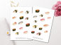 Preview: Sushi Sticker Set